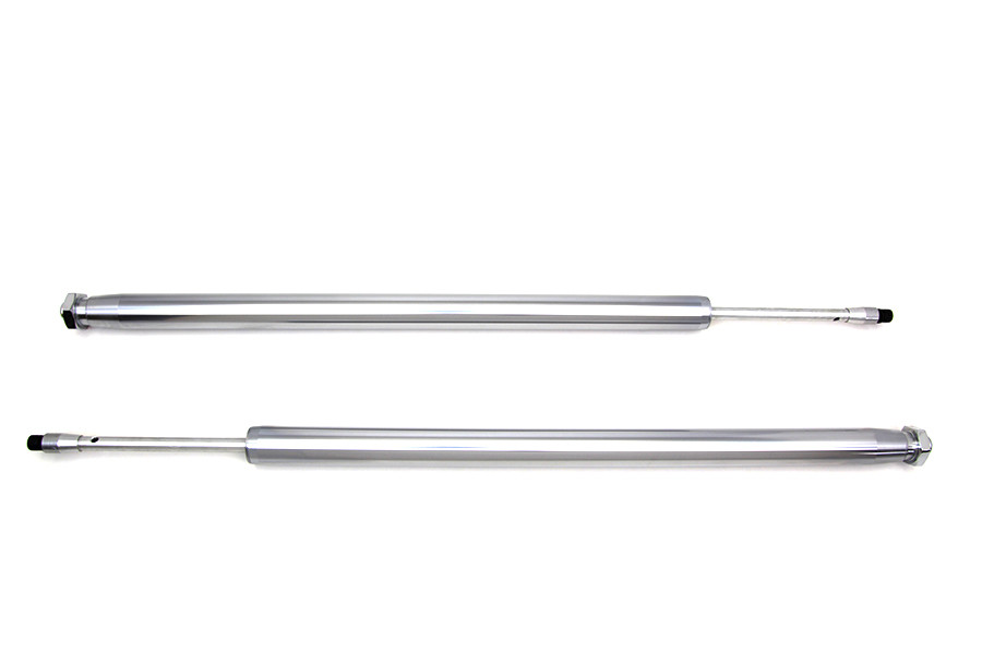 Motorshop - Chrome 35mm Fork Tube Assembly 23-1/2 inch Total Length