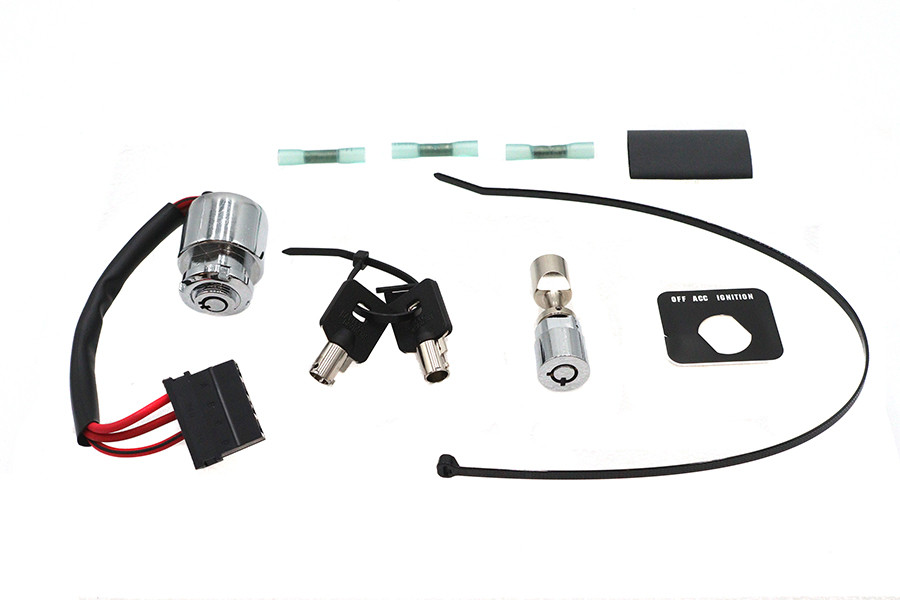 V-Twin #71421-90B - Fork Lock Kit