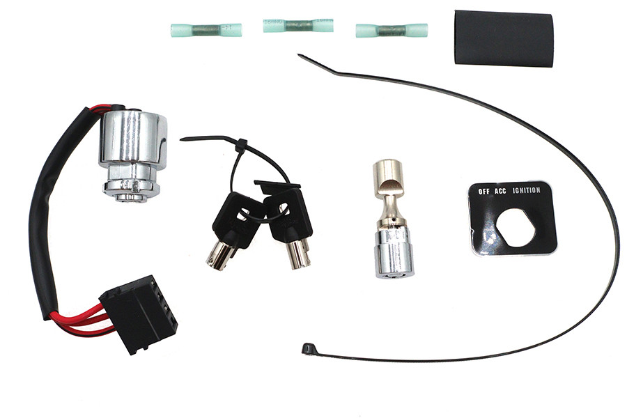 V-Twin #71421-90B - Fork Lock Kit