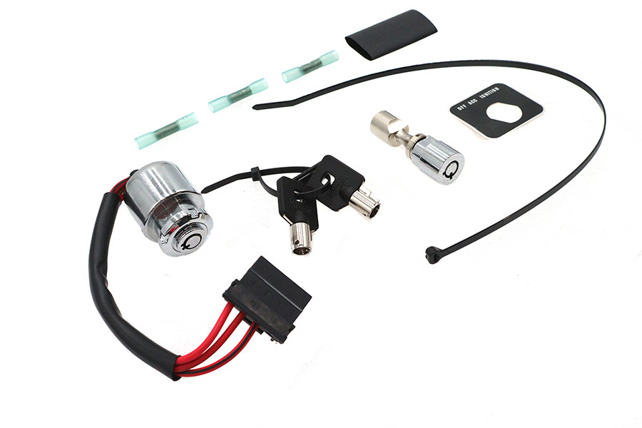 V-Twin #71421-90B - Fork Lock Kit