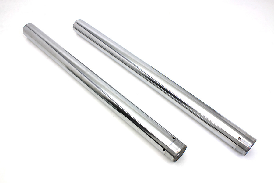V-Twin #094611 *QTY 6'S - Hard Chrome 49mm Fork Tube Set