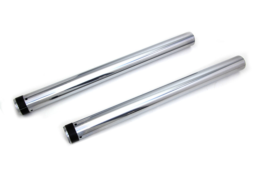V-Twin #094631 *QTY'S 4 - Hard Chrome 49mm Fork Tube Set