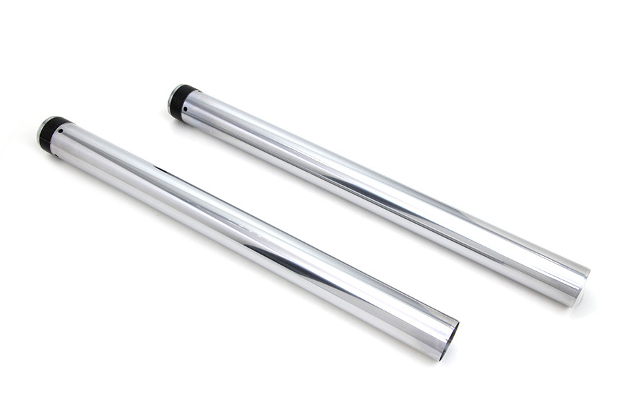 V-Twin #094631 *QTY'S 4 - Hard Chrome 49mm Fork Tube Set