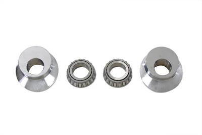 V-Twin - 7° Raked Fork Neck Cup Chrome