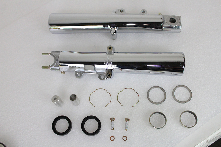 V-Twin - Chrome Fork Dress Up Kit