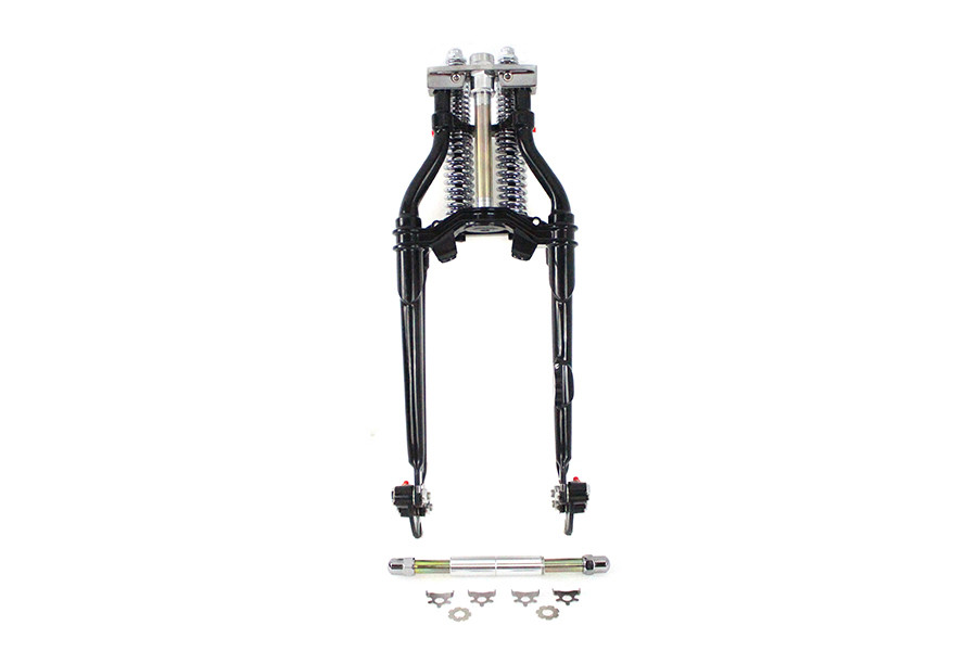 V-Twin #35245 - 18 inch Spring Fork Kit Black
