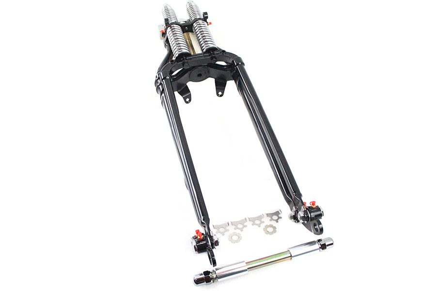 V-Twin #35241 - 22 inch Spring Fork Kit Black
