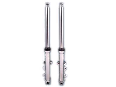 V-Twin - Factory Sample Dual Disc 41mm Fork Slider Assembly Chrome