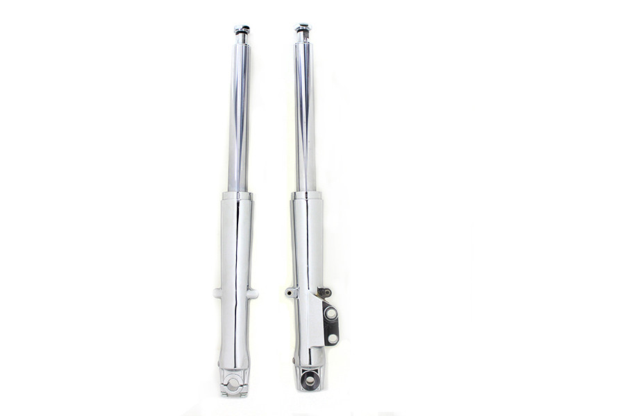 V-Twin - Factory Sample 41mm Fork Slider Assembly with Chrome Sliders