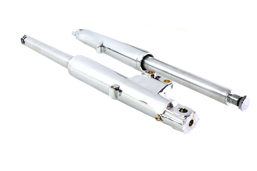 V-Twin - Factory Sample 41mm Fork Slider Assembly with Chrome Sliders