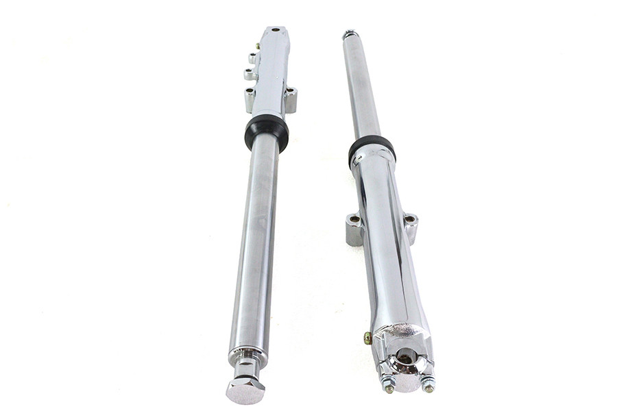 V-Twin - Factory Sample 41mm Fork Slider Assembly with Chrome Sliders