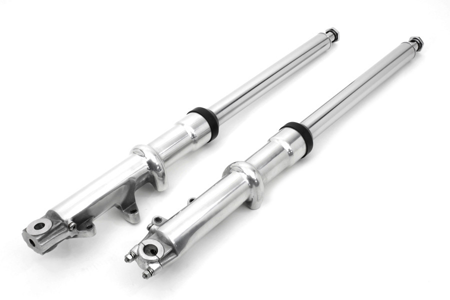 V-Twin - Factory Sample 41mm Fork Slider Assembly with Polished