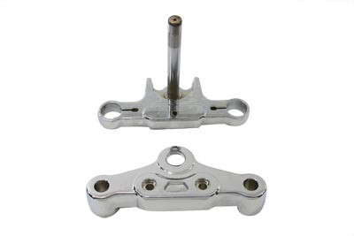 V-Twin - Factory Sample Deuce Style Chrome Triple Tree Set