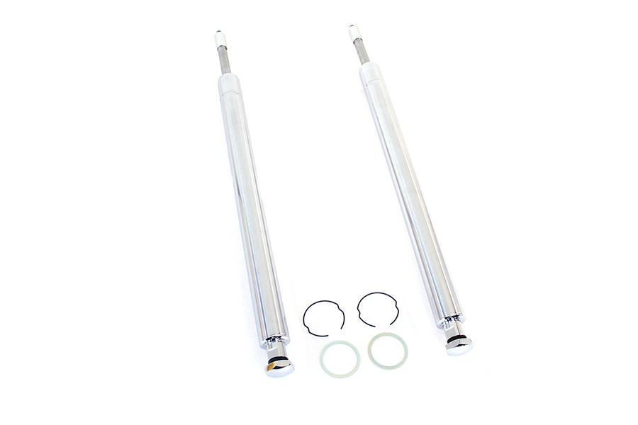 V-Twin - Hard Chrome 41mm Fork Tube Assembly 20-7/8 inch Total Length