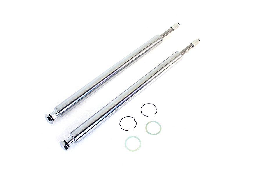 V-Twin - Hard Chrome 41mm Fork Tube Assembly 20-7/8 inch Total Length