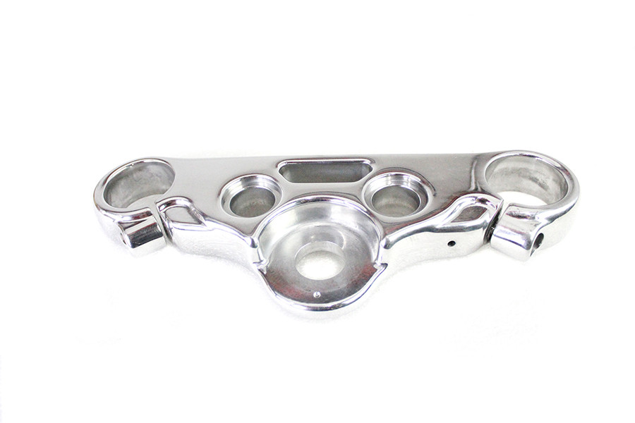 V-Twin - FXDWG Chrome Top Triple Tree