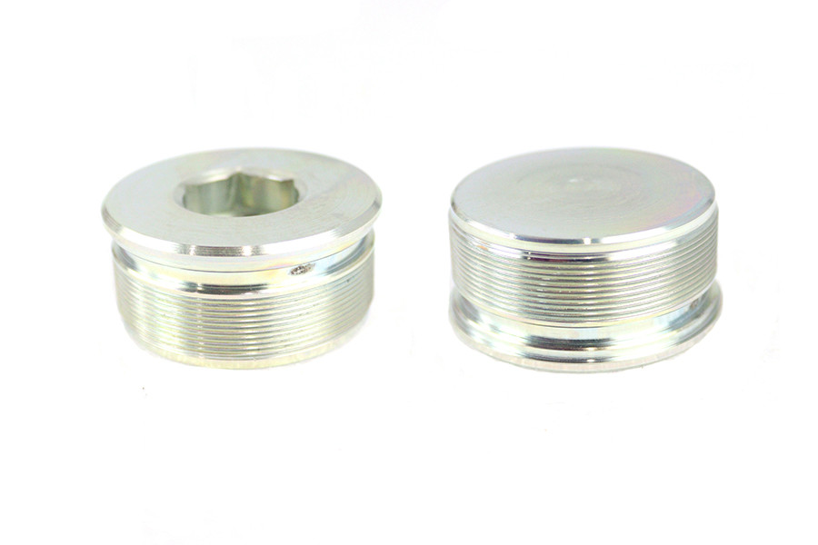 V-Twin #78979 - Fork Tube Bolt Set Zinc Plated