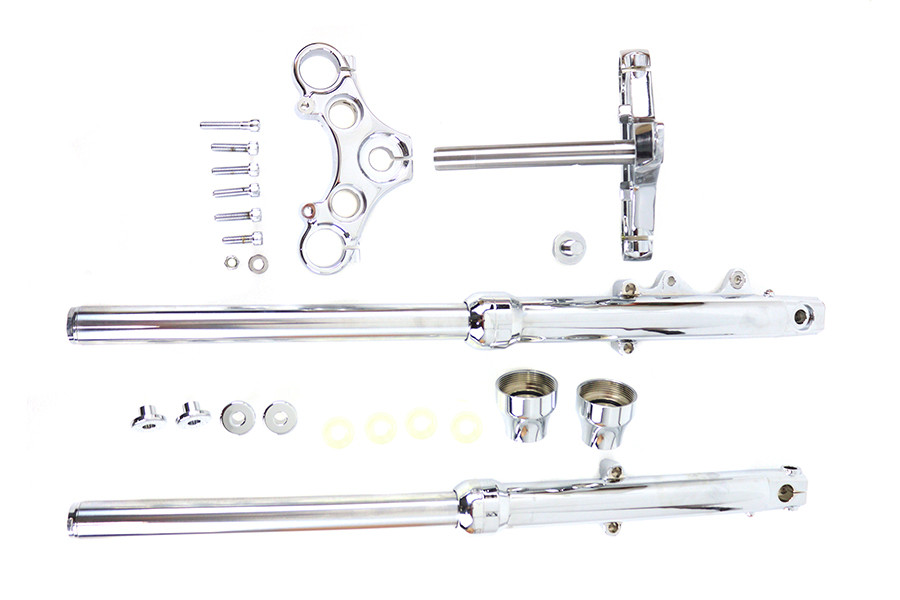 V-Twin - FXR Fork Assembly Chrome