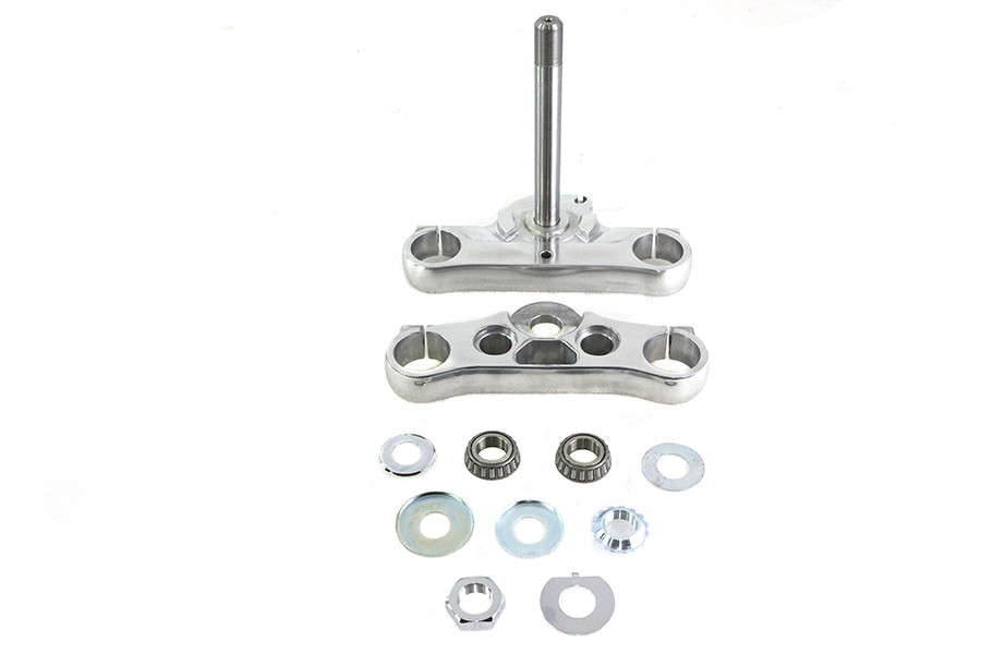 V-Twin - 49mm Triple Tree Set Polished