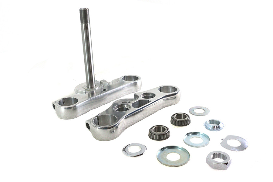 V-Twin - 49mm Triple Tree Set Polished