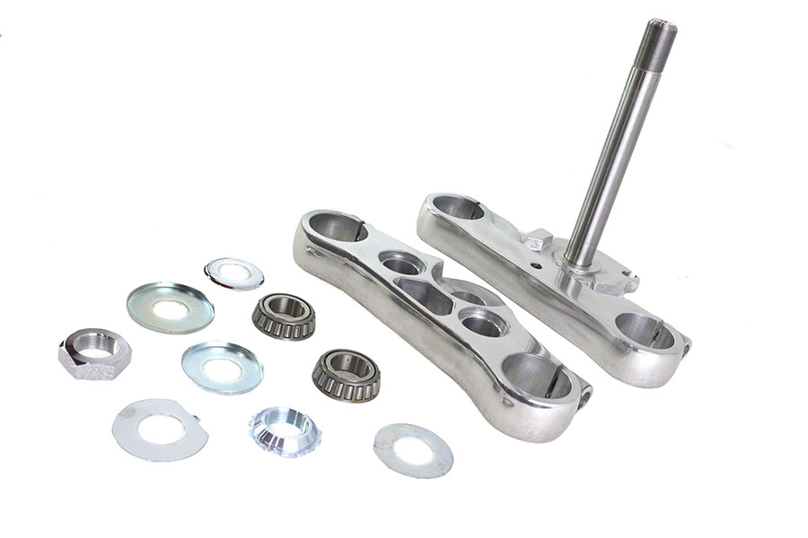 V-Twin - 49mm Triple Tree Set Polished