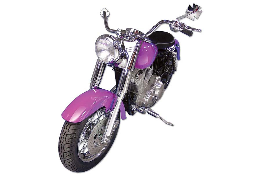 V-Twin - Fork Assembly with Polished Sliders