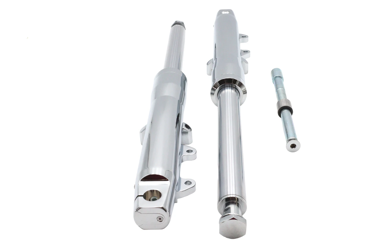 Ultima #117-161 - Ultima 41mm Billet Fork Slider Assembly +2 inch