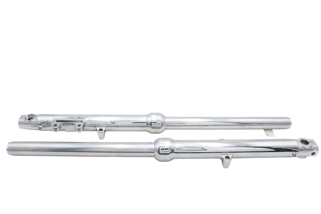V-Twin - Factory Sample 39mm Fork Slider Assembly Single Disc with