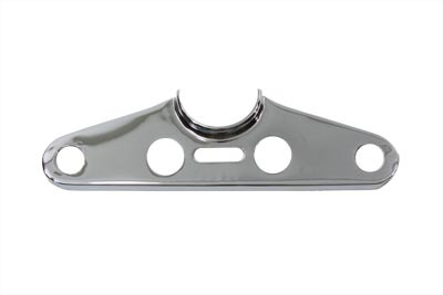 V-Twin #72795C - Top Triple Tree Cover Chrome