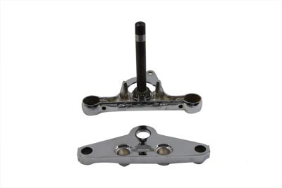V-Twin - Triple Tree Set Chrome