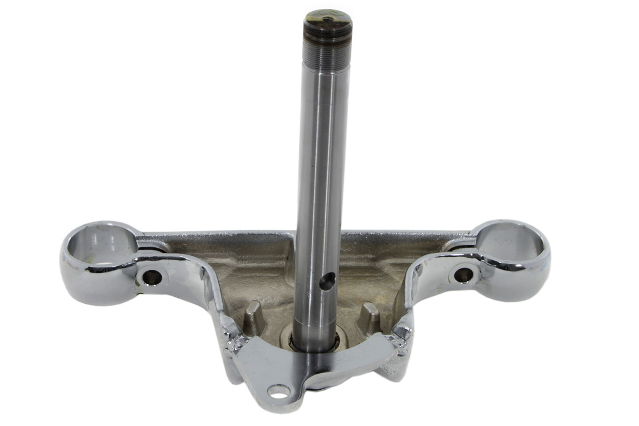 V-Twin - Lower Triple Tree with Stem Chrome