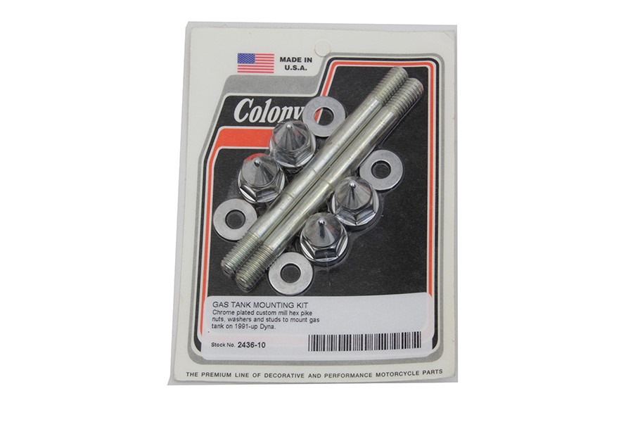 Colony - Gas Tank Mount Kit Chrome
