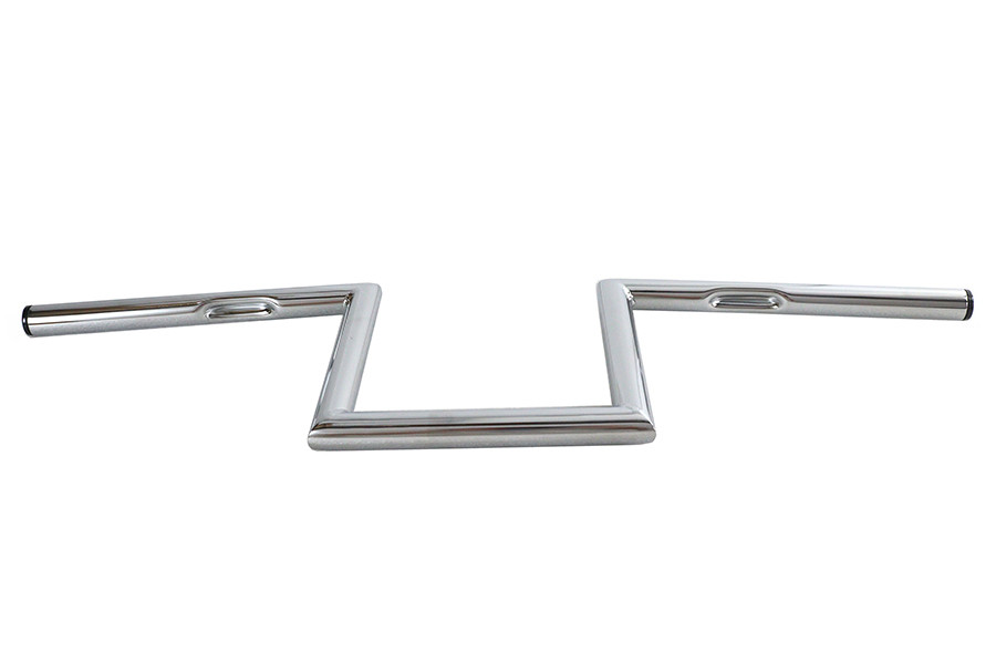 V-Twin #20320 - 8 inch Z-Bar Handlebar Chrome