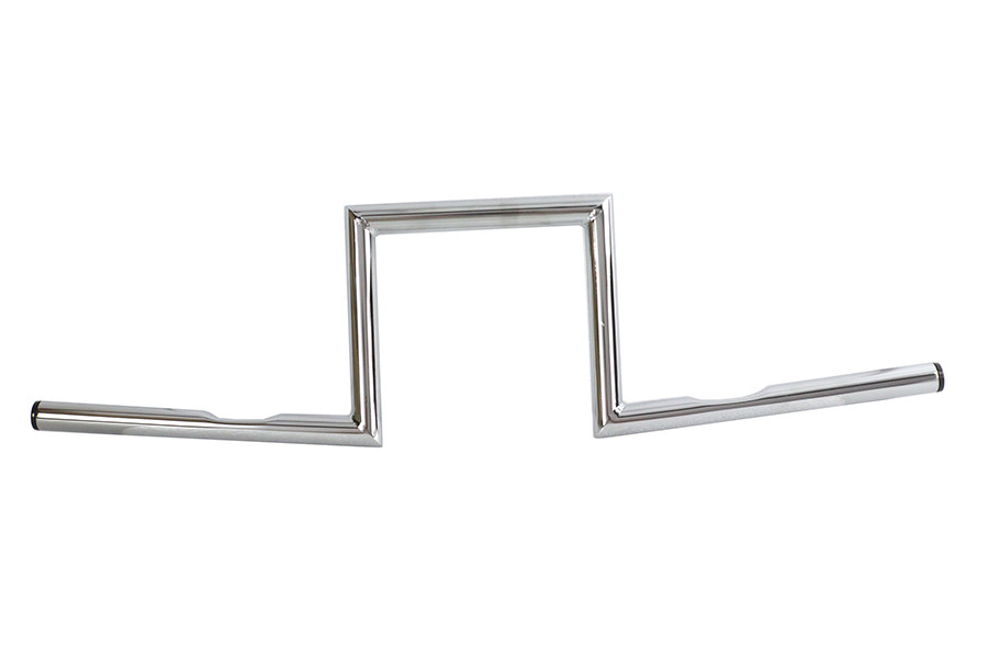 V-Twin #20320 - 8 inch Z-Bar Handlebar Chrome