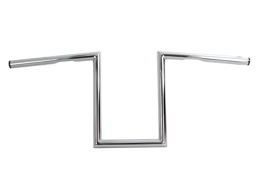 V-Twin #20321 - 12 inch Z-Bar Handlebar Chrome