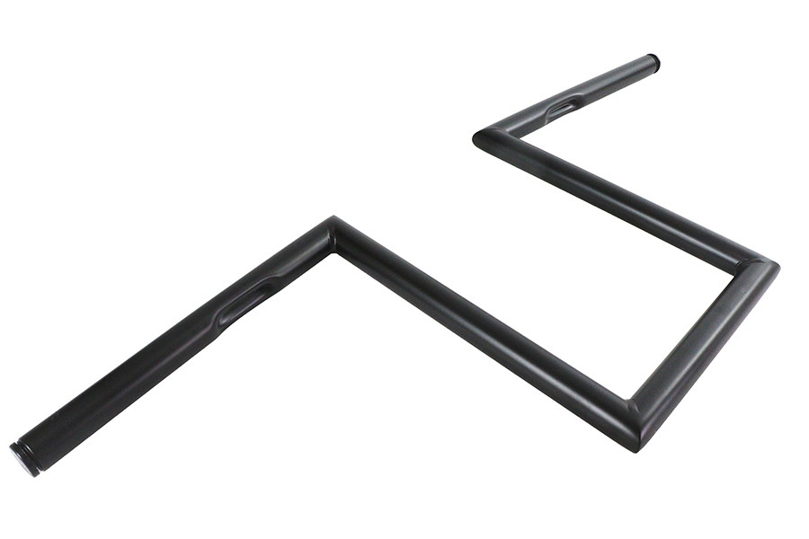 V-Twin #20321B - 12 inch Z-Bar Handlebar Black
