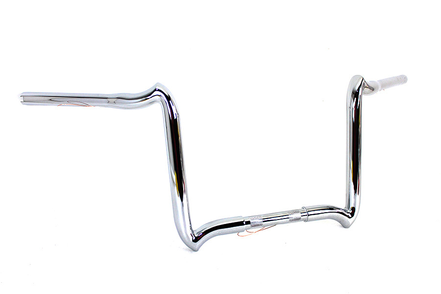 MCM #20277 - 12 inch Road Glide Handlebar without Indents Chrome