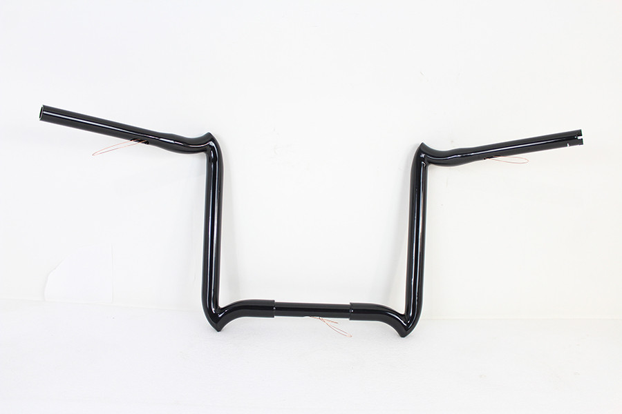 MCM #20278B - 14 inch Road Glide Handlebar without Indents Black