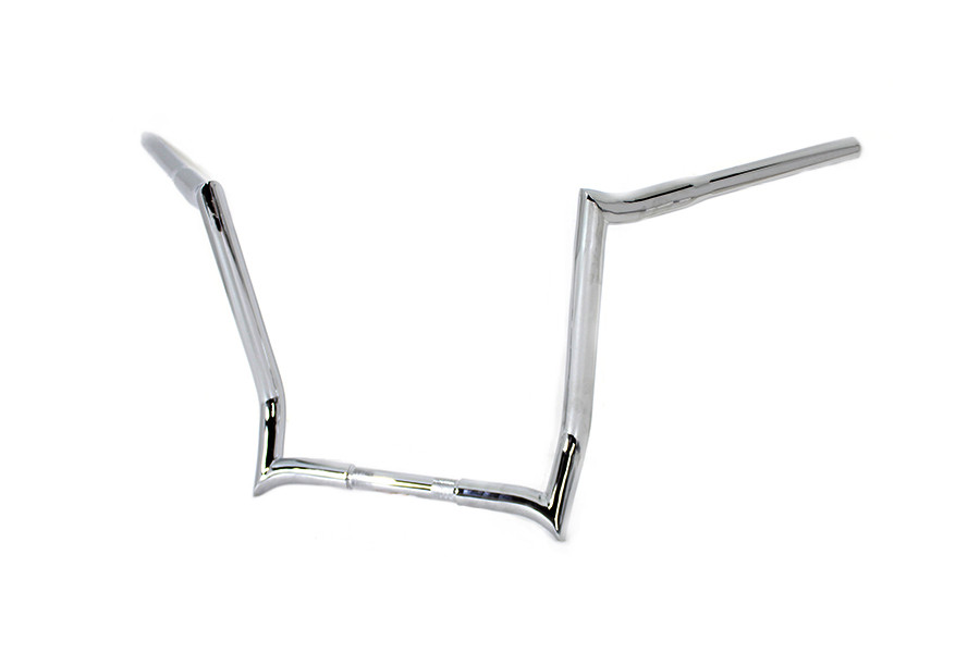 MCM #20269 - 14 inch Z-Bar Handlebar without Indents Chrome