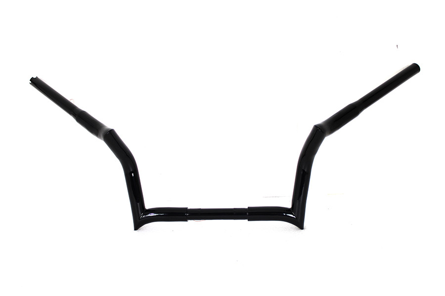 MCM #20267B - 10 inch Z-Bar Handlebar without Indents Black