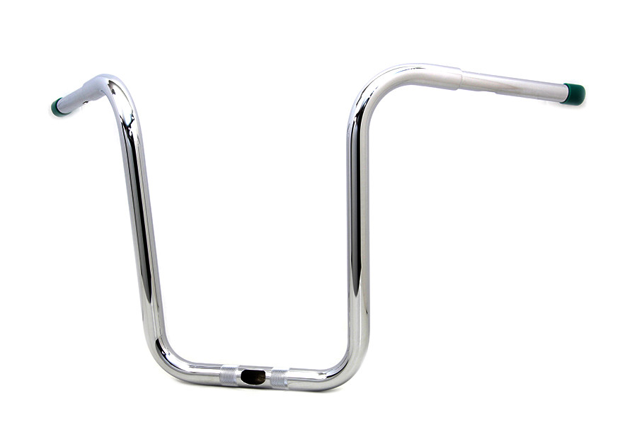 MCM #20272 - 14 inch Fat Ape Handlebar with Indents Chrome