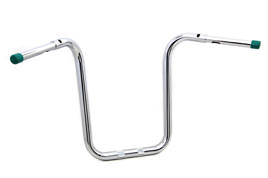 MCM #20272 - 14 inch Fat Ape Handlebar with Indents Chrome