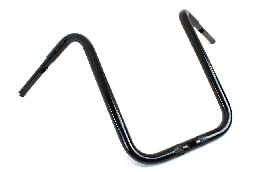 MCM #20272DB - 16 inch Fat Ape Handlebar with Indents Black
