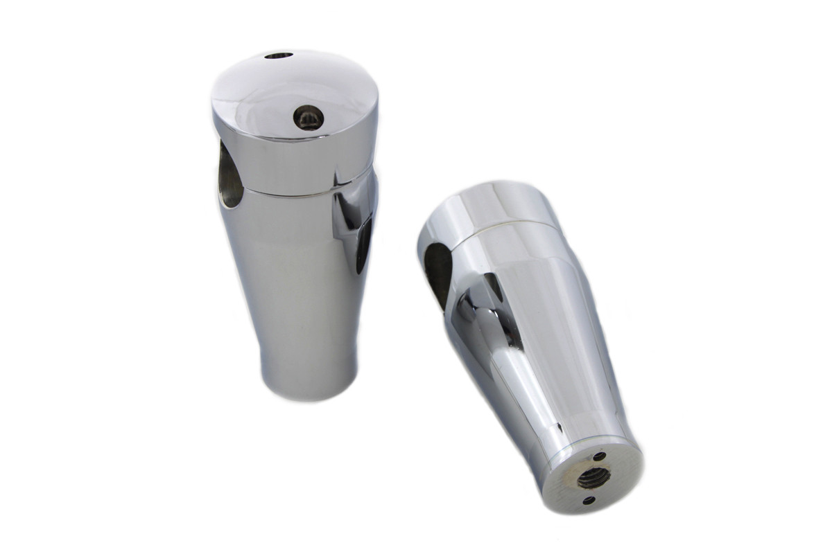 MCM #3949 - Chrome Wide Glide 4 inch Riser Set