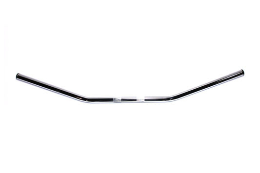 MCM #31-0171S - Chrome Drag Handlebar without Indents