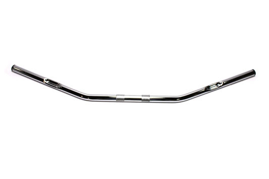 MCM #31-0170S - Chrome Drag Handlebar with Indents