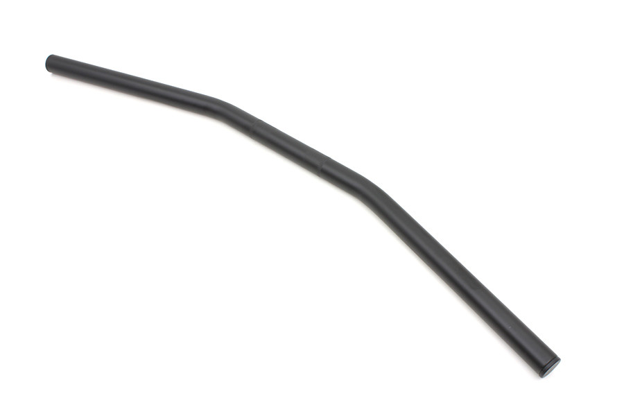 MCM #31-0071AMBS - Black Drag Handlebar with Indents