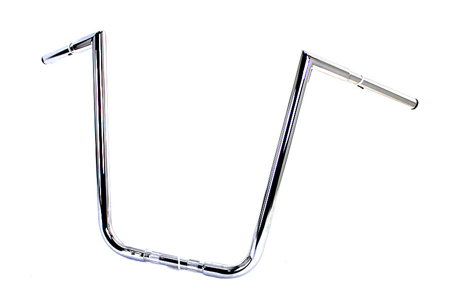 MCM #096828 - 18 inch Ape Hanger Z Handlebar Chrome