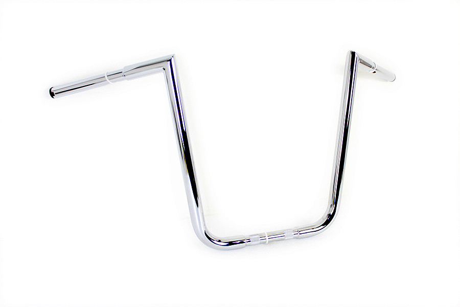 MCM #096826 - 16 inch Ape Hanger Z Handlebar Chrome