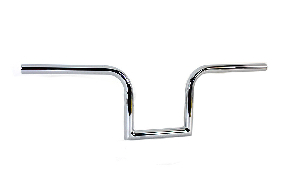 MCM #20295A - 8 inch Ape Hanger Z Handlebar Chrome